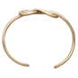 Bronze Figure 8 Knot Bracelet Top View