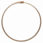 Bronze Ouroboros Bangle Bracelet Top View