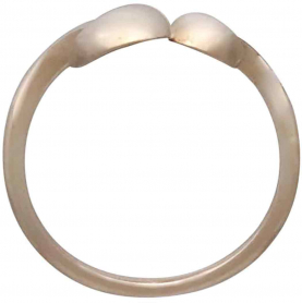 Bronze Adjustable Three Mushroom Ring