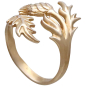 Bronze Adjustable Thistle Ring