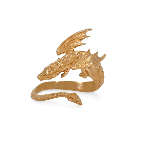Nina Designs Bronze Adjustable Dragon Ring