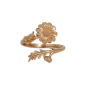 Nina Designs Bronze Adjustable Daisy Ring - April Birth Flower
