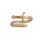Nina Designs Bronze Sword Bypass Ring
