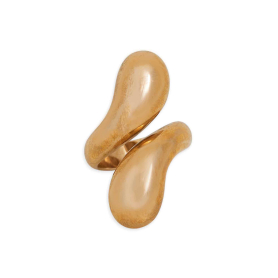 Bronze Big Teardrop Ring