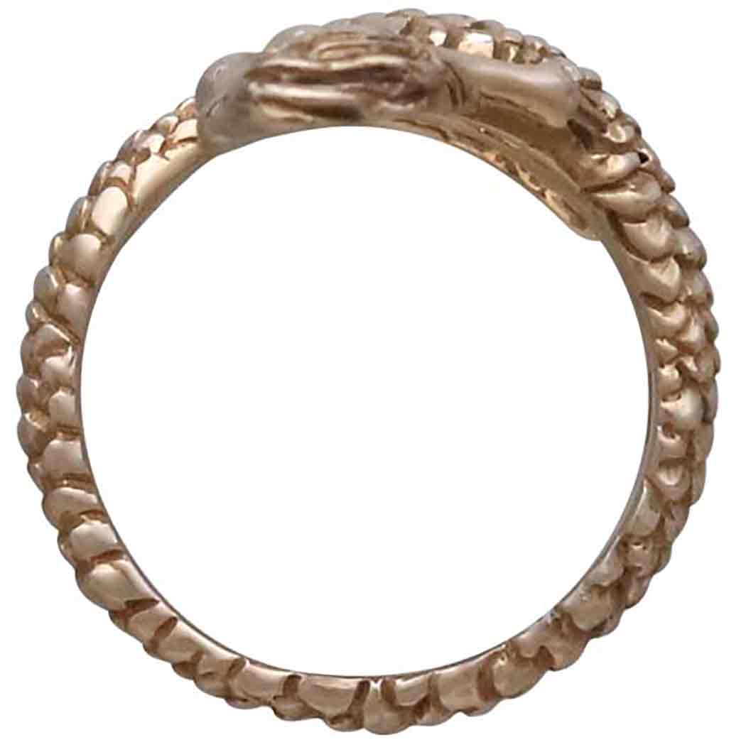 Bronze Adjustable Mermaid Ring