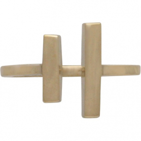 Adjustable Bar Ring - Bronze