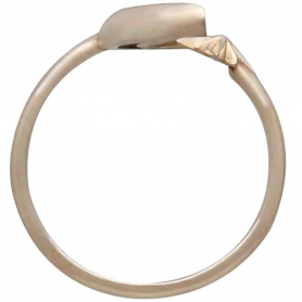 Bronze Adjustable Moon and Star Ring