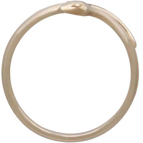 Bronze Simple Adjustable Snake Ring