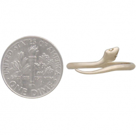 Bronze Simple Adjustable Snake Ring