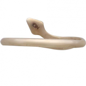 Bronze Simple Adjustable Snake Ring