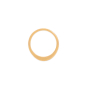 Nina Designs Bronze half hammered Circle Link 12mm