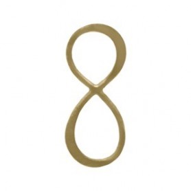 Bronze Infintiy Link 8x19mm back