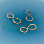Bronze Infinity Link 8x19mm