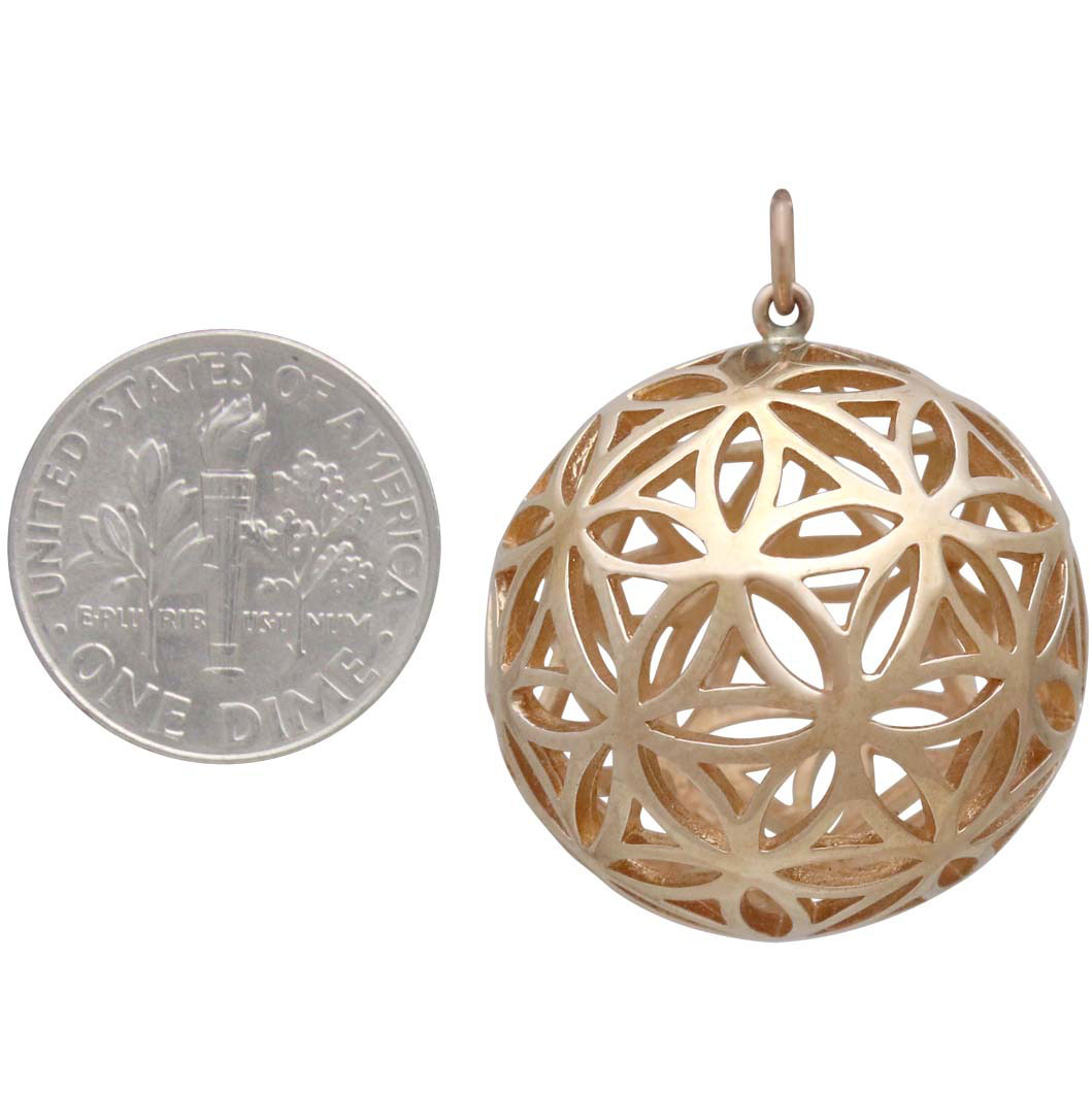 Prana Sphere Sacred Geometry Necklace
