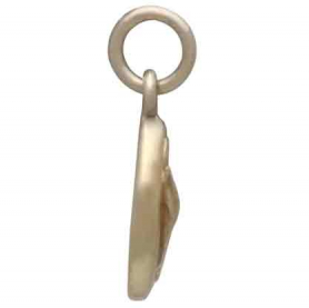 Bronze Yoni Charm 17x7mm