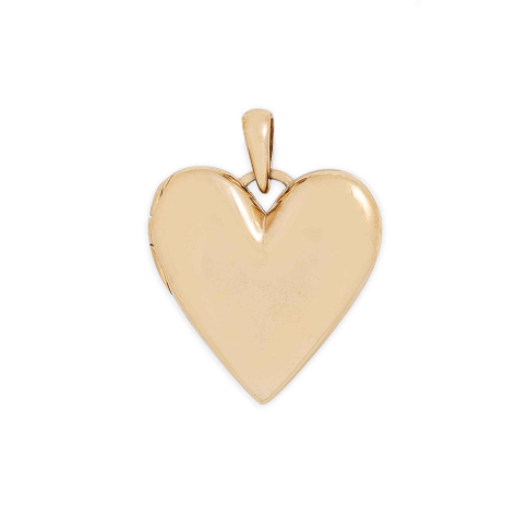 Bronze Heart Locket Pendant