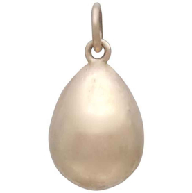 Bronze Golden Egg Charm Front View