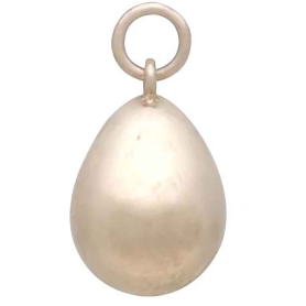 Bronze Golden Egg Charm Side View