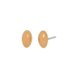 Nina Designs Bronze Small Oval Post Earring 7x4mm