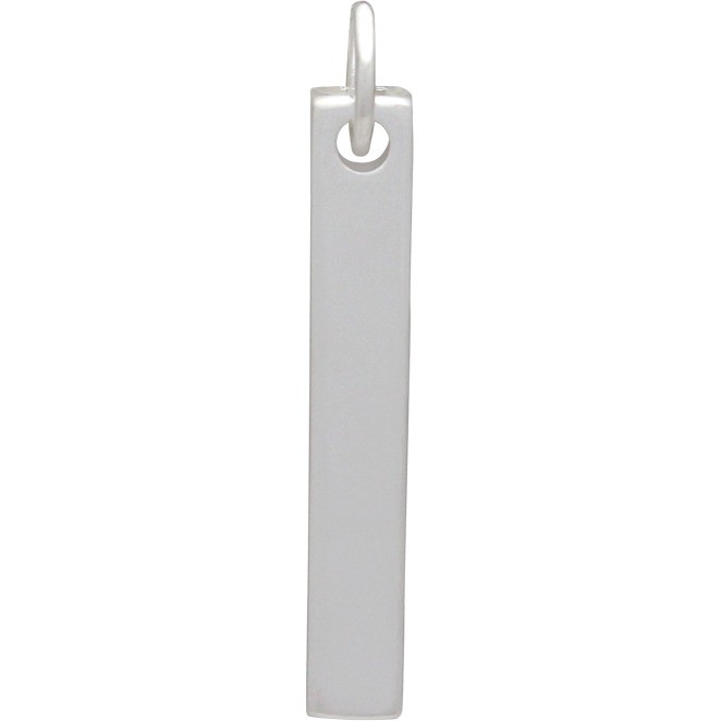 Rectangular Pendant - Silver Plated Bronze DISCONTINUED