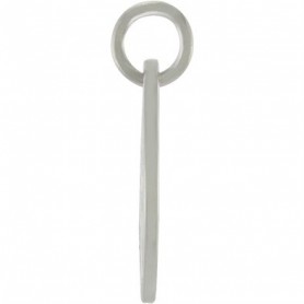 Small Tree of Life Charm - Silver Plated Bronze 17x13mm