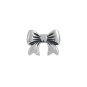 Sterling Silver Bow Solderable Charm 7x10mm