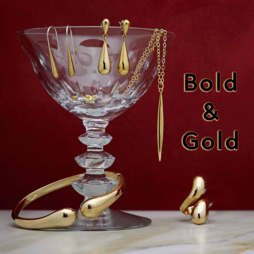 Nina Designs Bold & Gold Collection