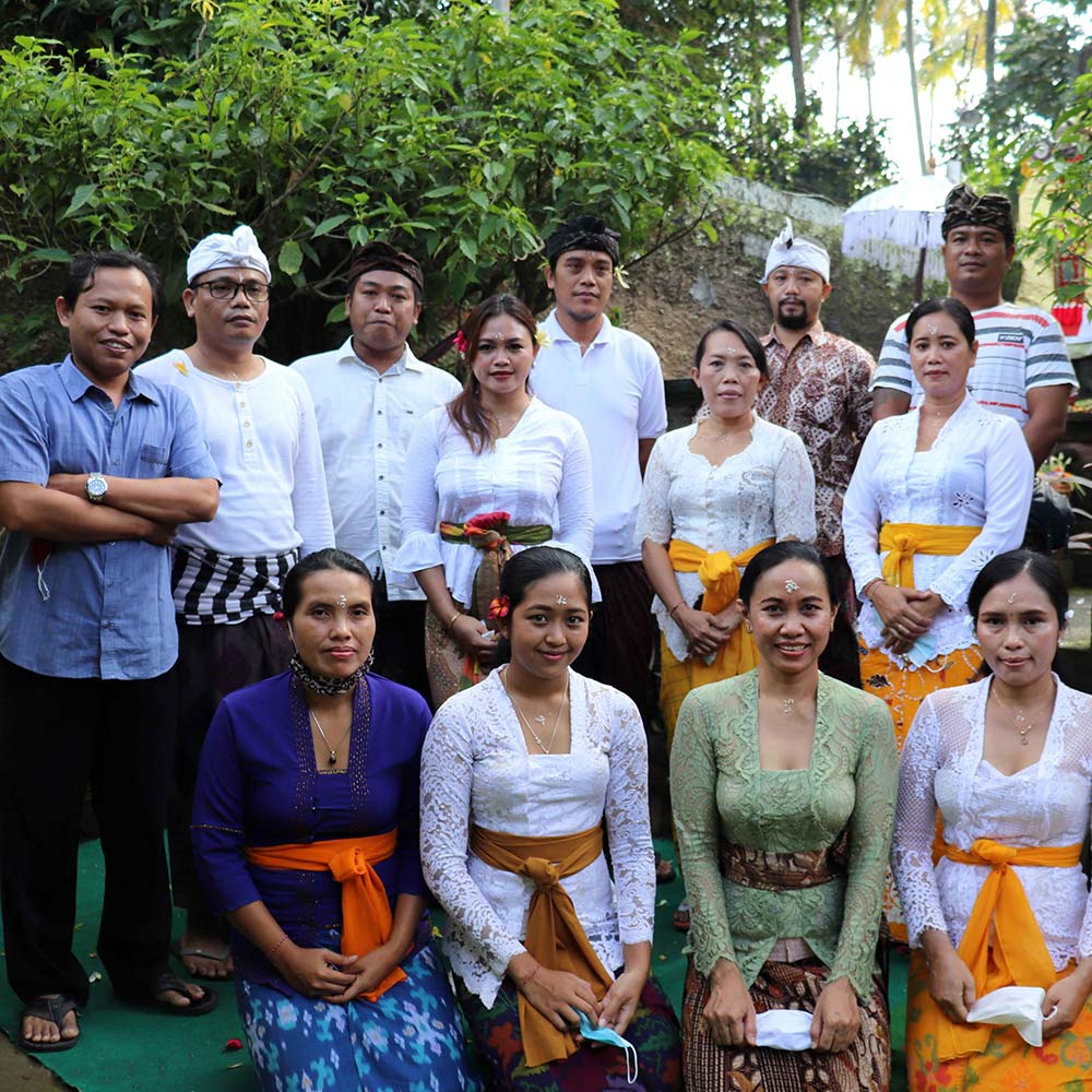 Group Photo of Bali Staff