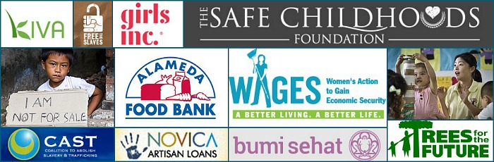 Logos of Donation Websites