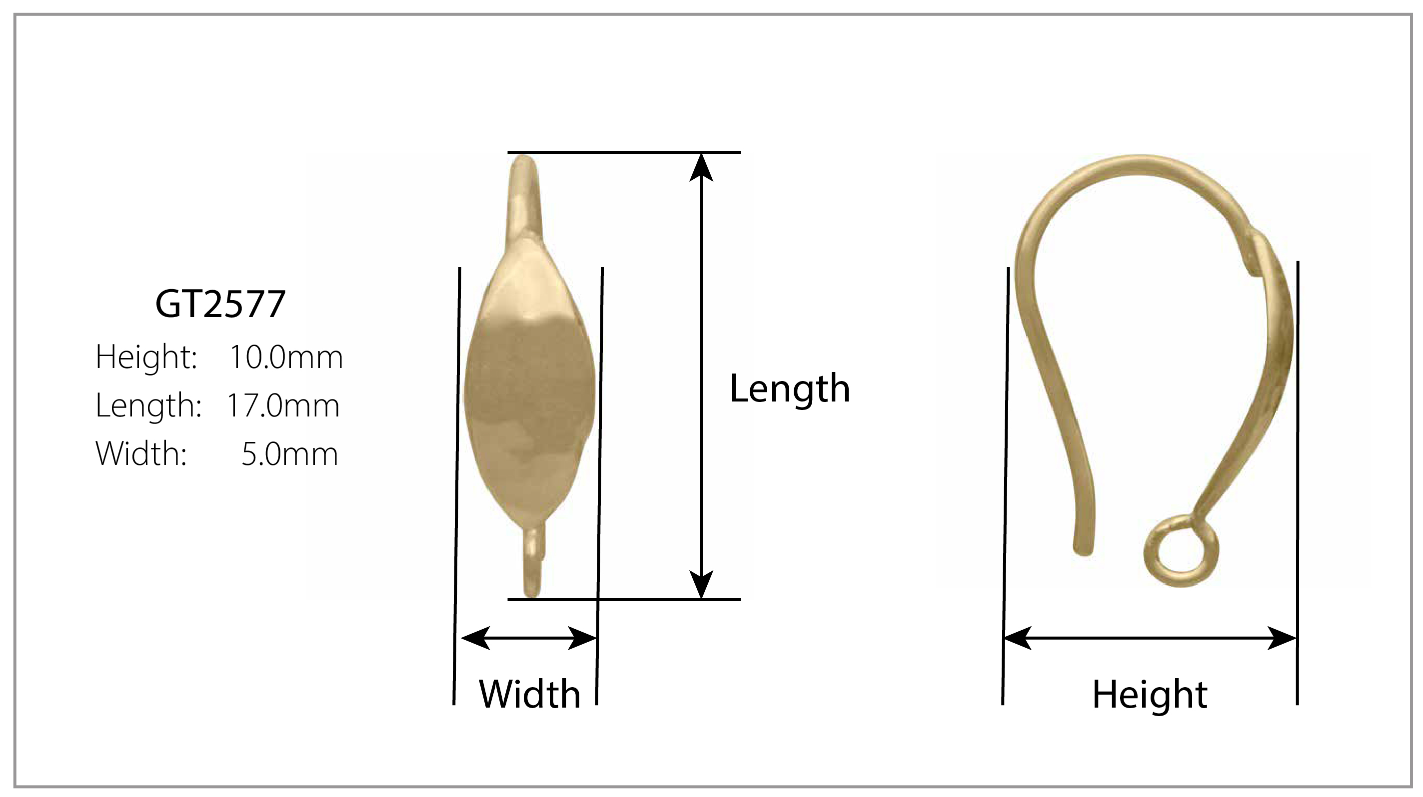 How we measure earwires