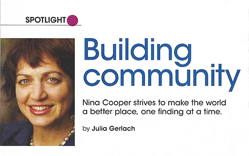 Nina on Building Community