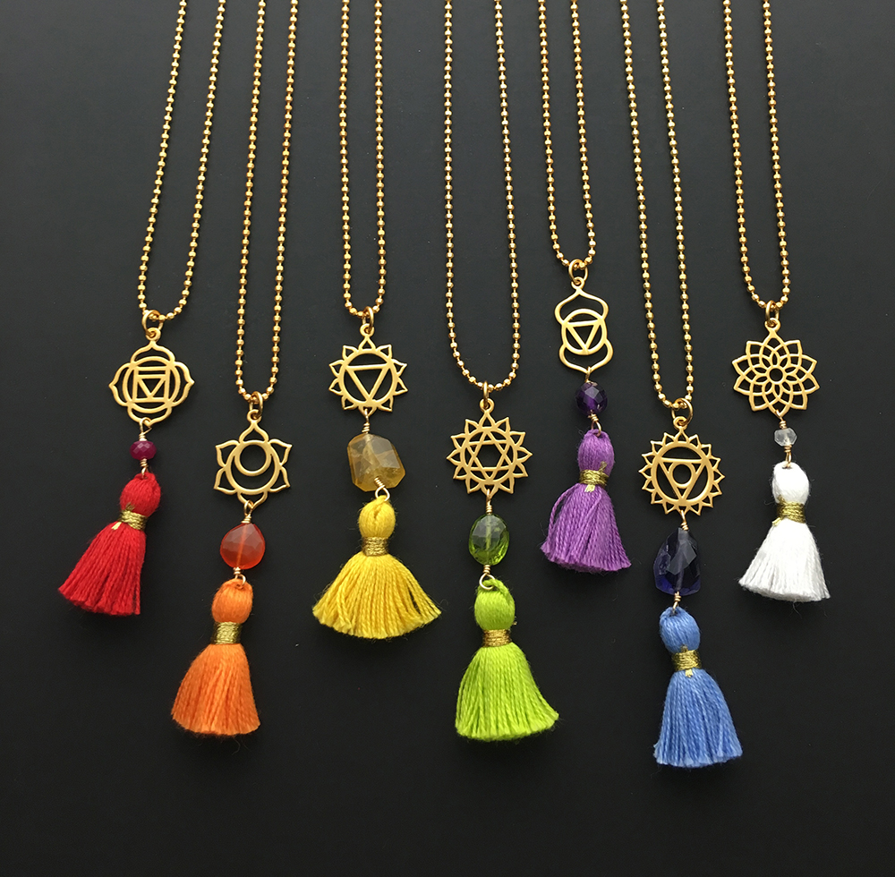 Seven Chakra Necklaces
