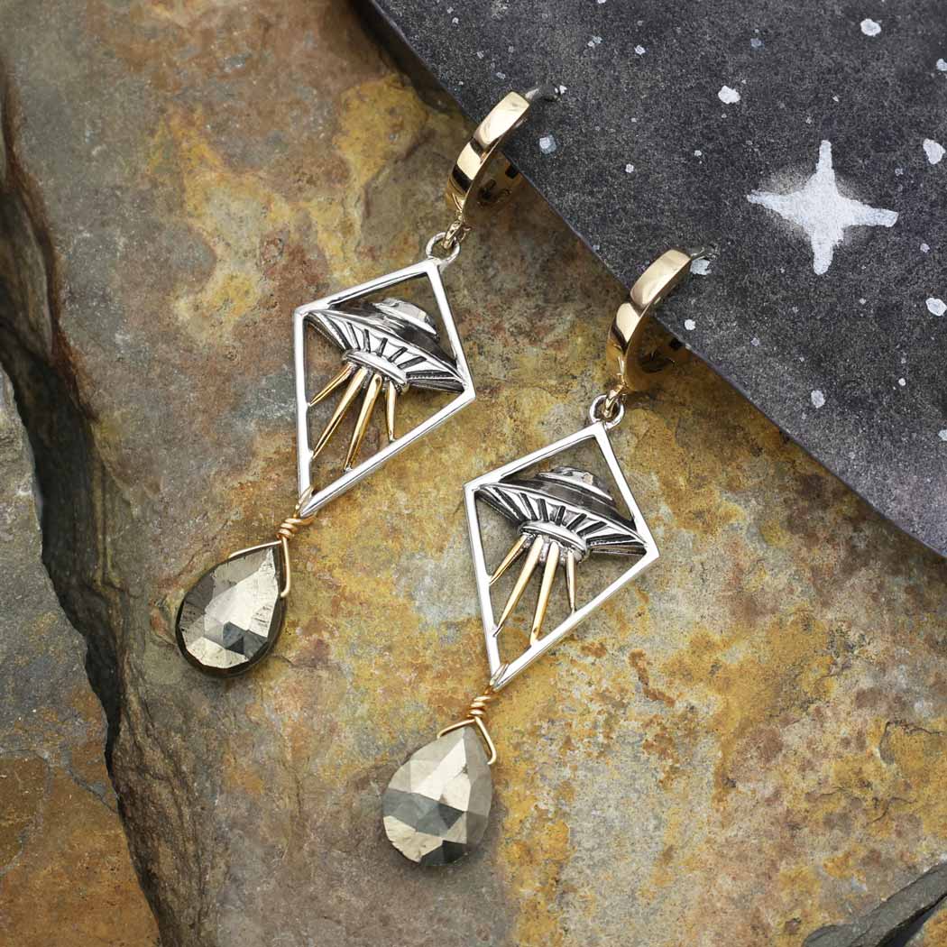 Beamed Up Earrings design ideas