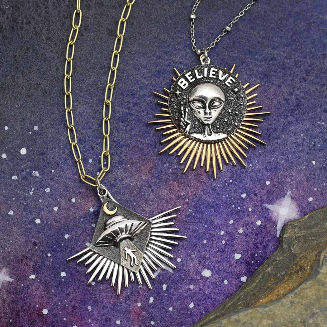 Parts List for Galactic Journey Necklaces