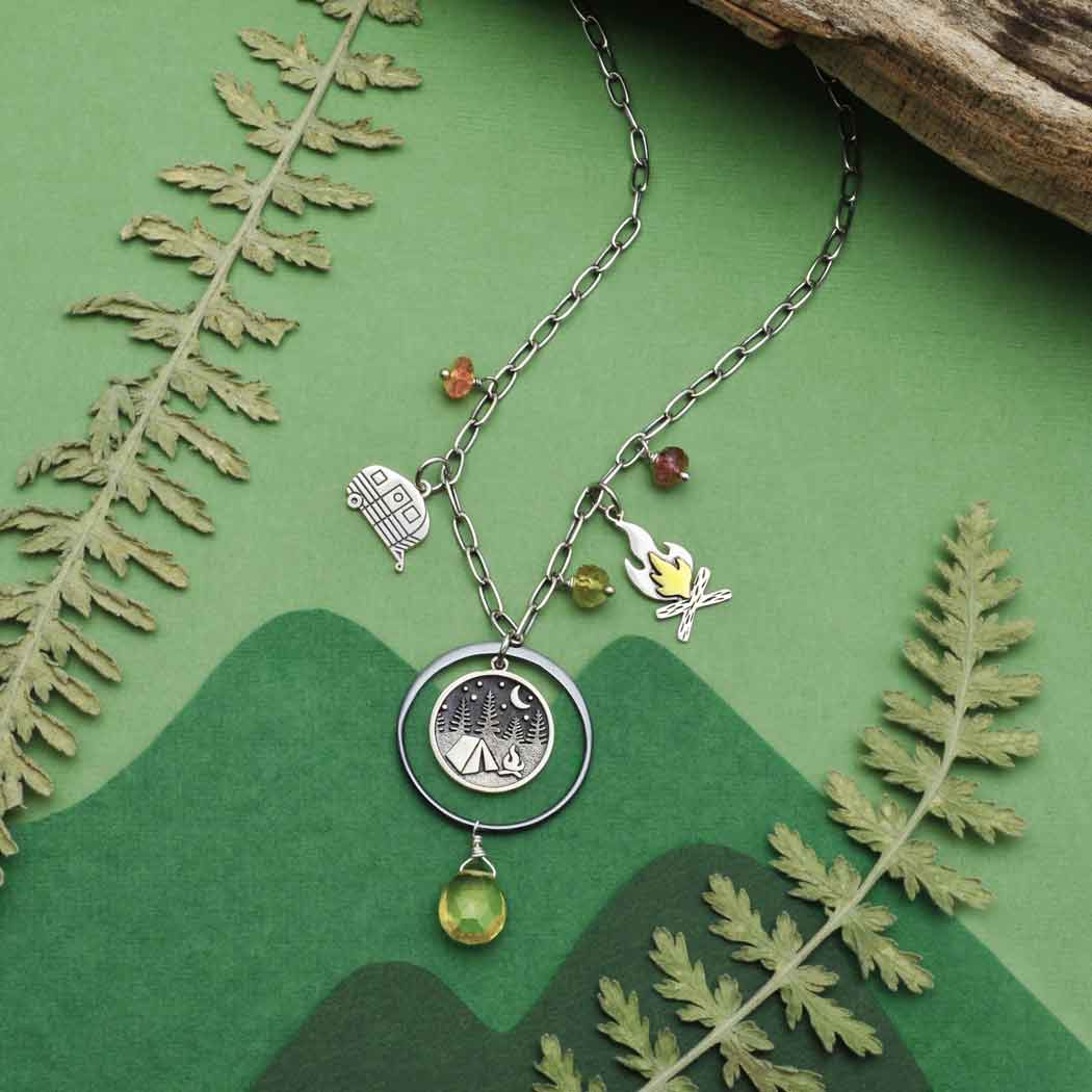 Camping Necklace Parts List