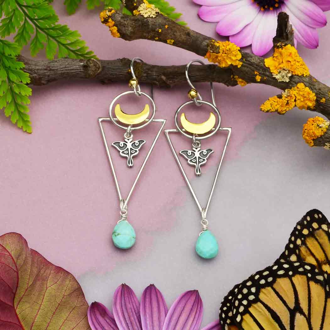 Guided by the Moonlight Earrings