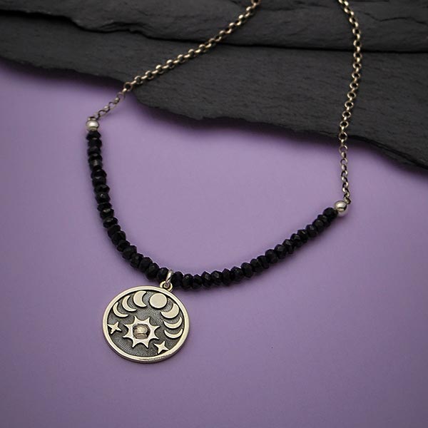 Moon Phase Necklace Parts