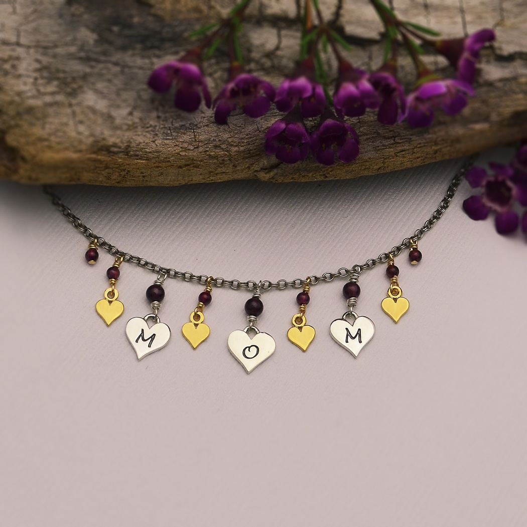 Love Your Mother necklace design idea