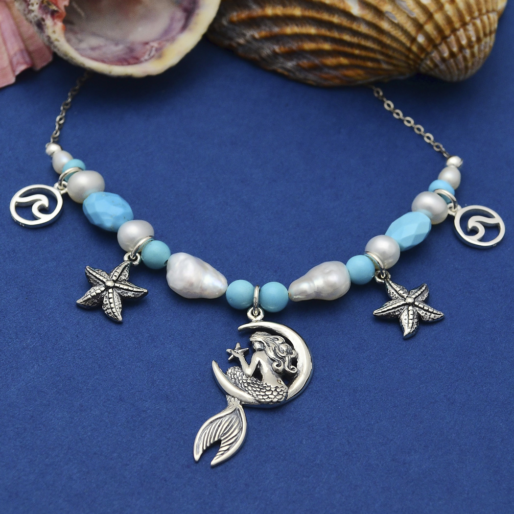 Midnight Mermaid Necklace