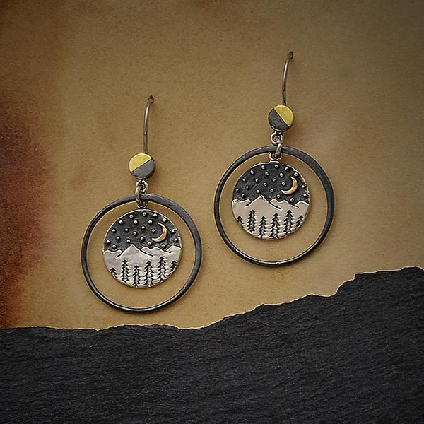 Moonscape Earrings Parts List