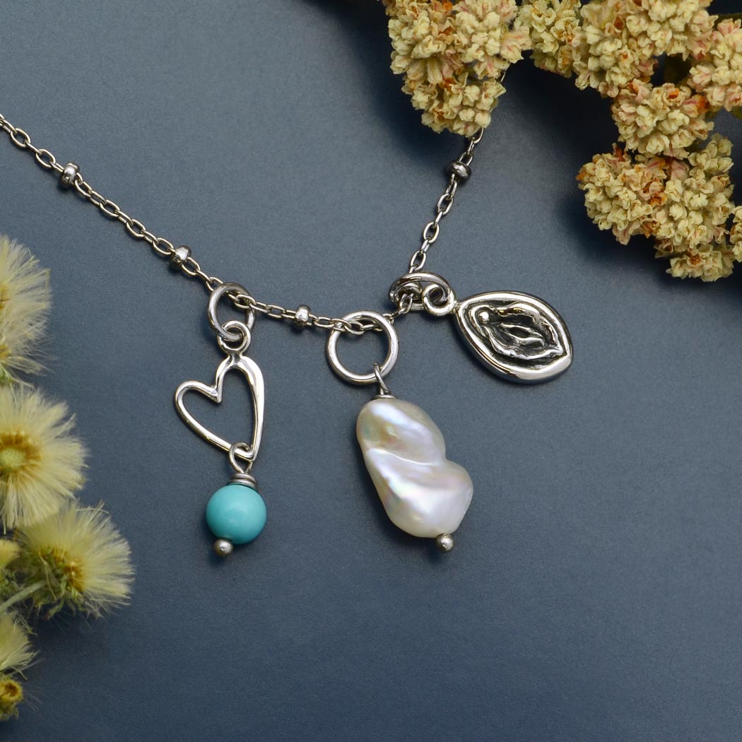 Pearlescent Goddess Necklace