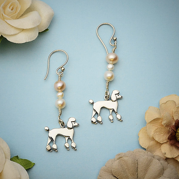 Poodle Perfect Earrings