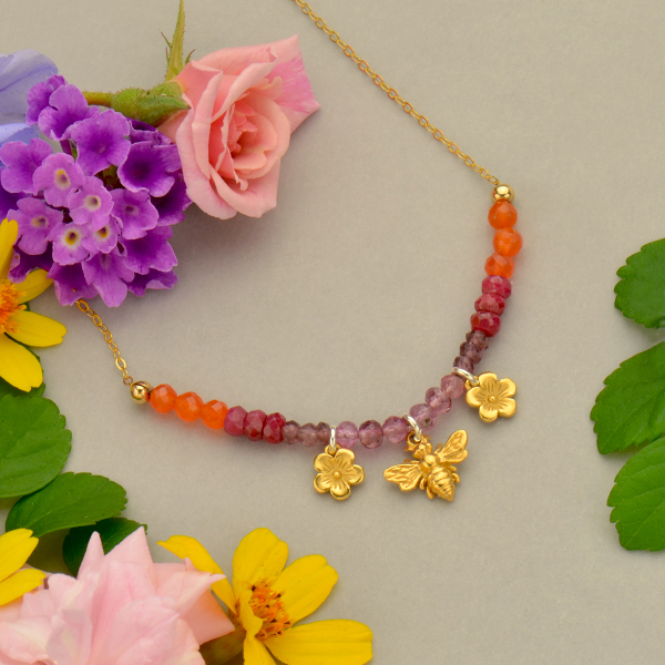 Springtime Charm Necklace DIY