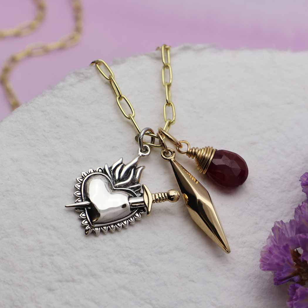 Stakes of Love Necklace Parts List