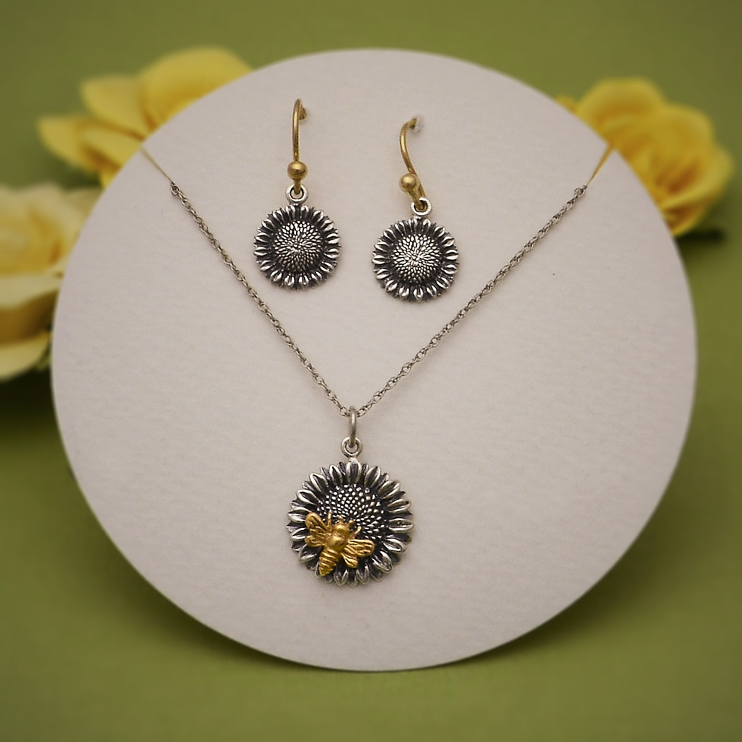 Sunflower Jewelry Set Parts List