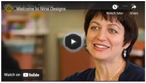 Watch Nina Designs Welcome Video