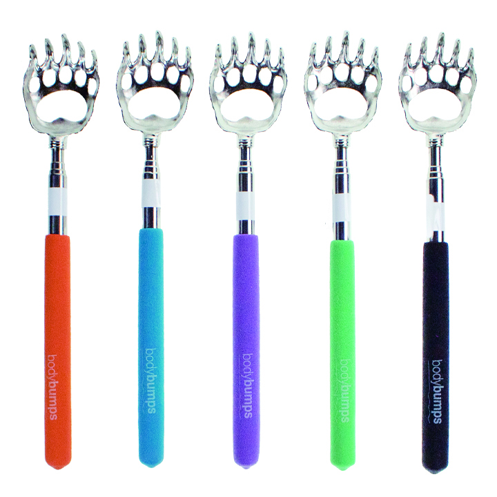 BB - TELESCOPIC BEAR CLAW STAINLESS STEEL BACK SCRATCHER