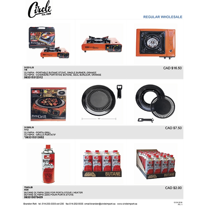 STOVE STARTER KIT Circle Import