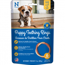 N-BONE Puppy Teething Ring Chicken Flavor 6pk 204g