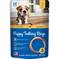 N-BONE Puppy GF Teething Rings 6pk 204g